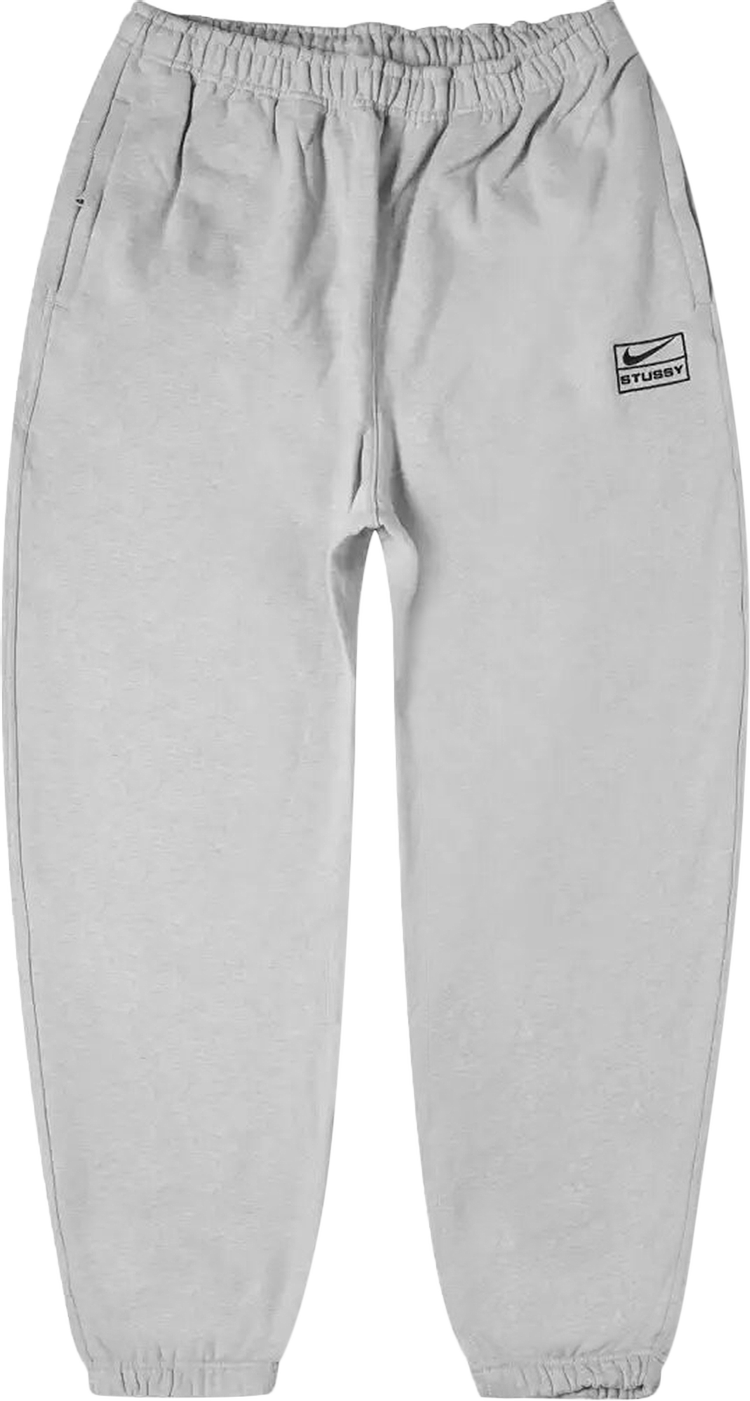 Buy Stussy x Nike Fleece Pant 'Grey/Black' - FN5231 050 | GOAT SA