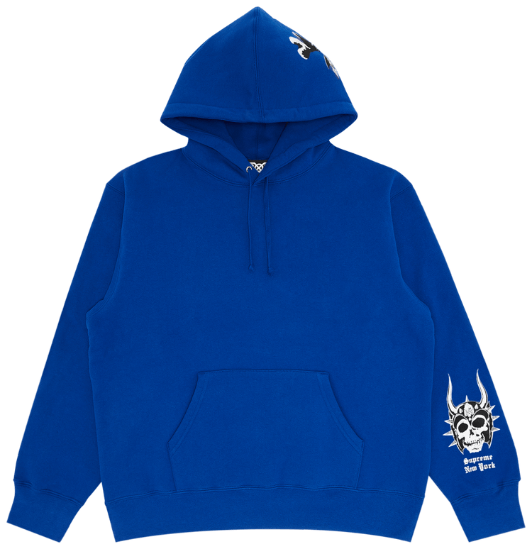 Supreme royal blue hotsell hoodie