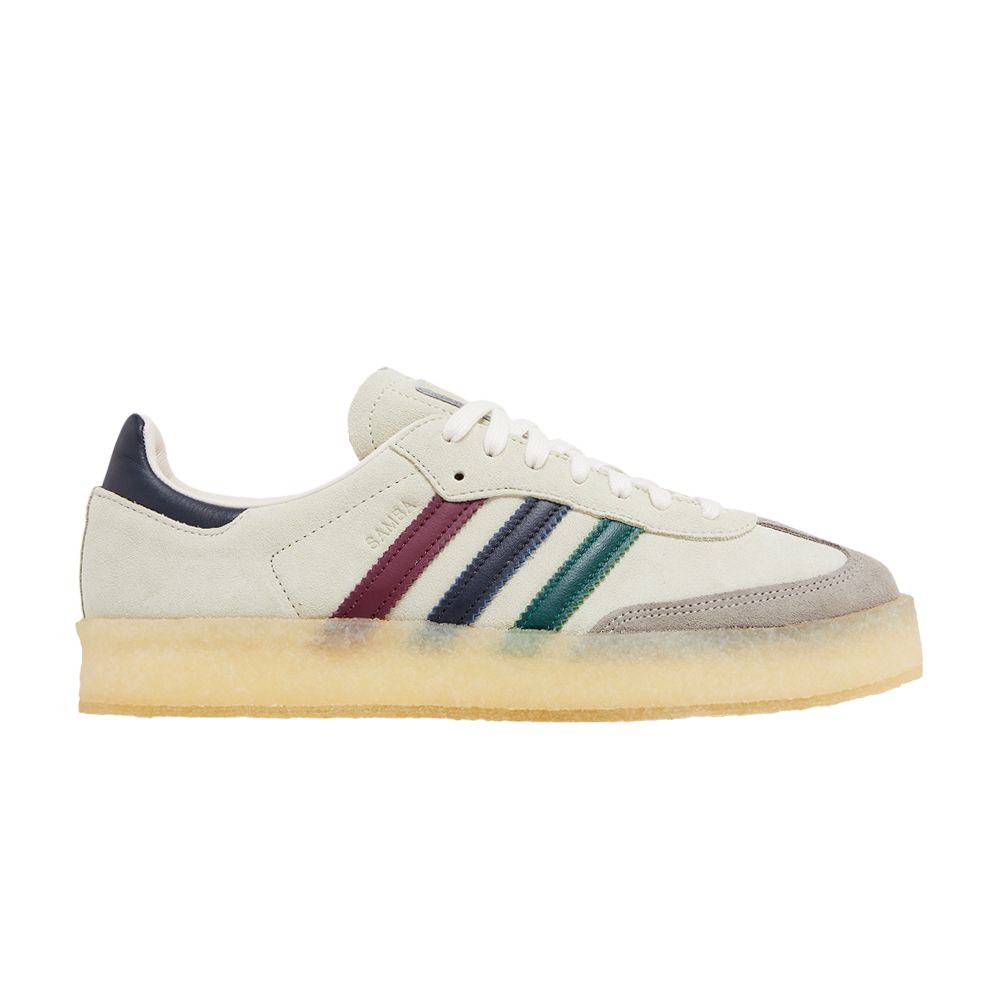 adidas Ronnie Fieg x Clarks x 8th Street Samba 'Kithmas - Multi-Color Stripes' | Cream | Men's Size 5