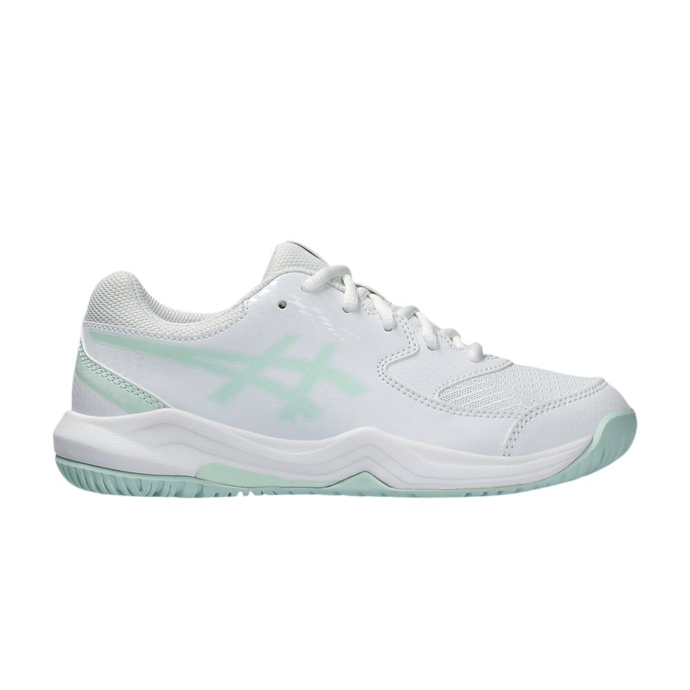 Pre-owned Asics Gel Dedicate 8 Gs 'white Pale Blue' | Kid's Size 4.5