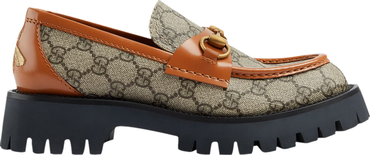 Gucci Wmns Horsebit Loafer GG Monogram   Beige