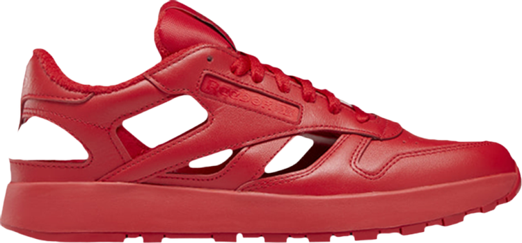 Reebok x Maison Margiela Classic Leather Tabi Low Project 0   Fiery Red