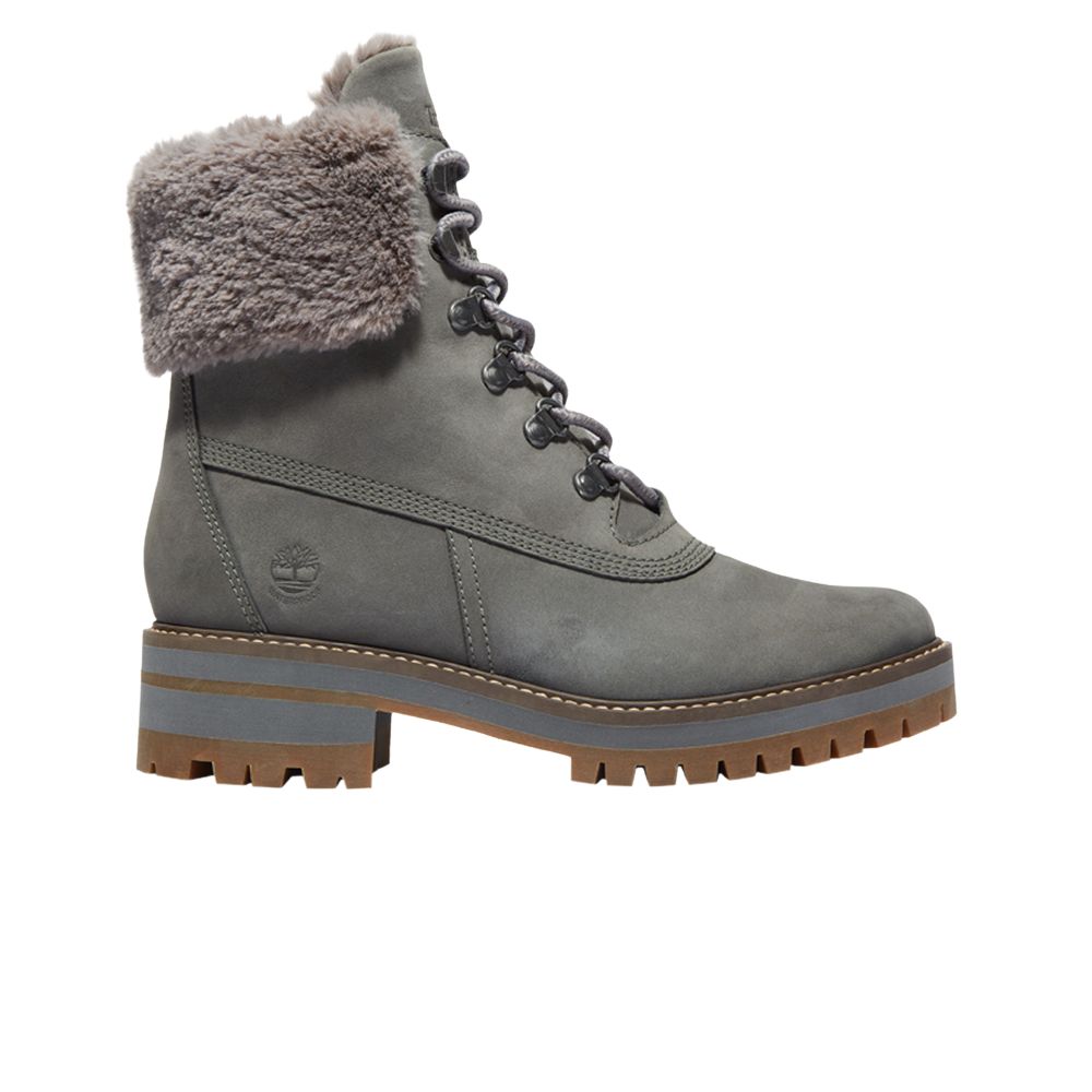 Pre-owned Timberland Wmns Courmayeur Valley 6 Inch Boot 'medium Grey'