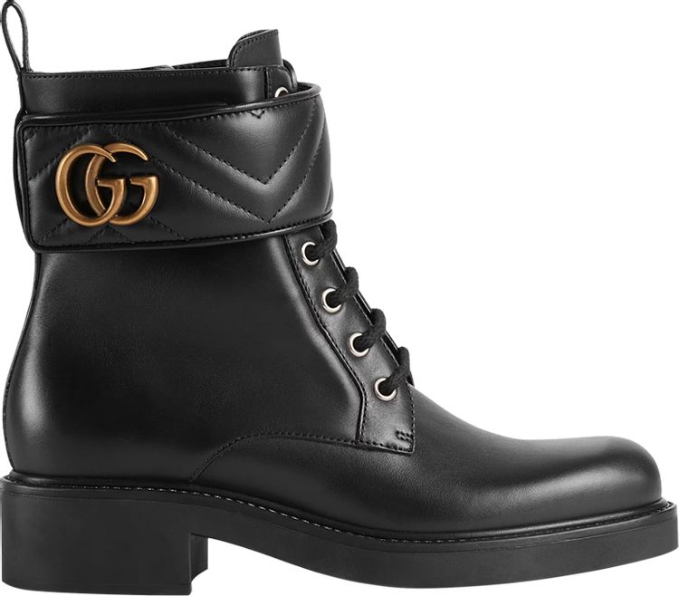 Gucci Wmns Ankle Boot 'Double G - Black'