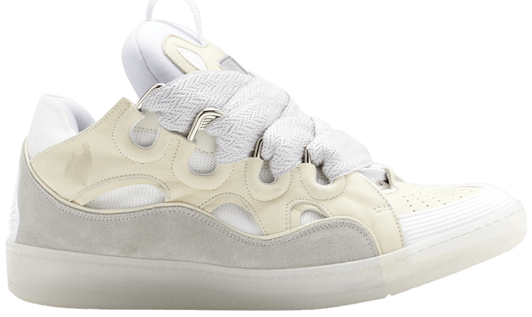 Lanvin Curb Sneakers Beige