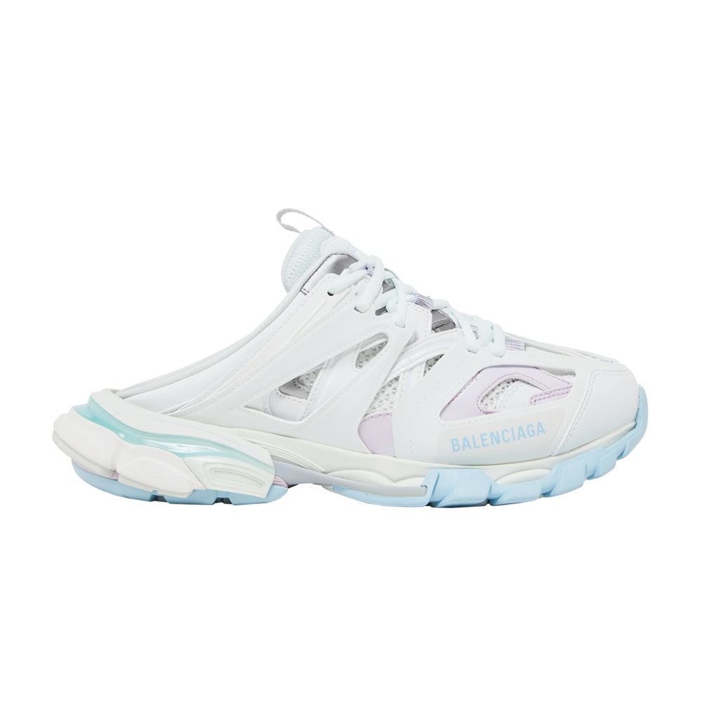 Pre-owned Balenciaga Wmns Track Mule 'pastel Mix' | White | Women's Size 36