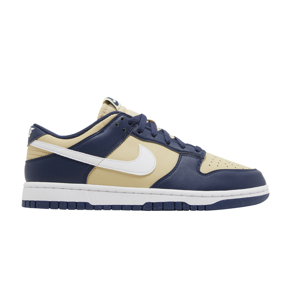 Pre-owned Nike Wmns Dunk Low Next Nature 'navy Gold' In Blue