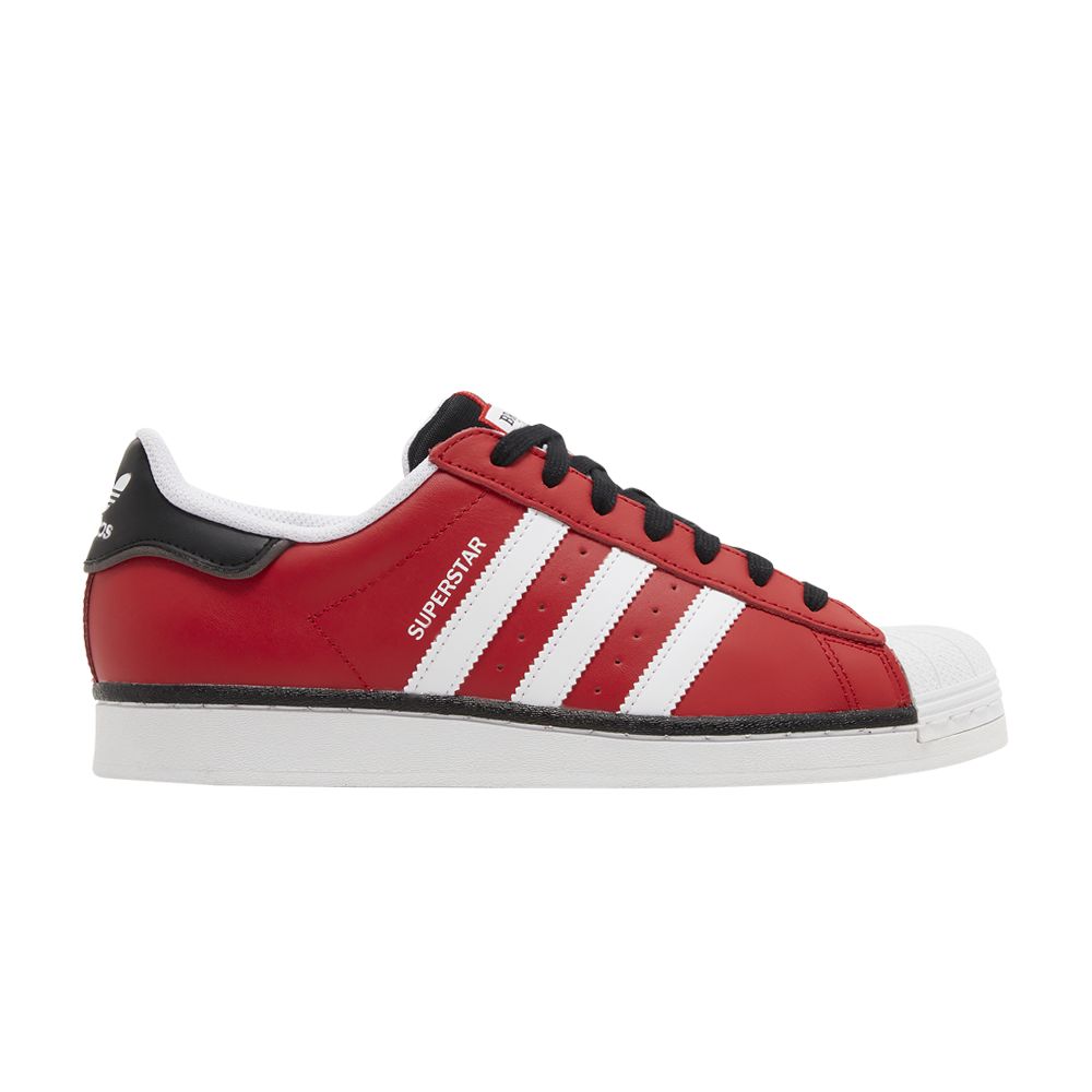 adidas Superstar 'Track Suit Pack - Scarlet Charcoal' | Red | Men's Size 5