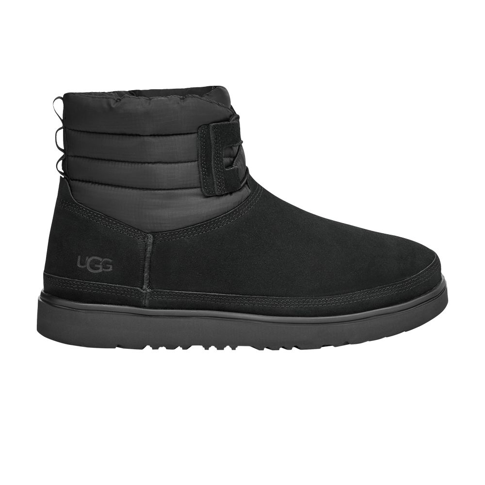 UGG Classic Mini Lace-Up Weather Boot 'Black' | Men's Size 11