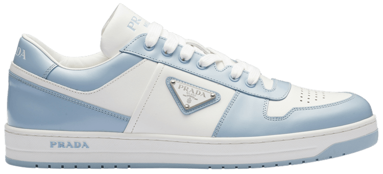 スニーカー PRADA | Downtown leather sneakers 2EE364_3LKG_F0W3B Buy Prada Downtown Leather 'Light Blue' - 2EE364 3LKG F0W3B