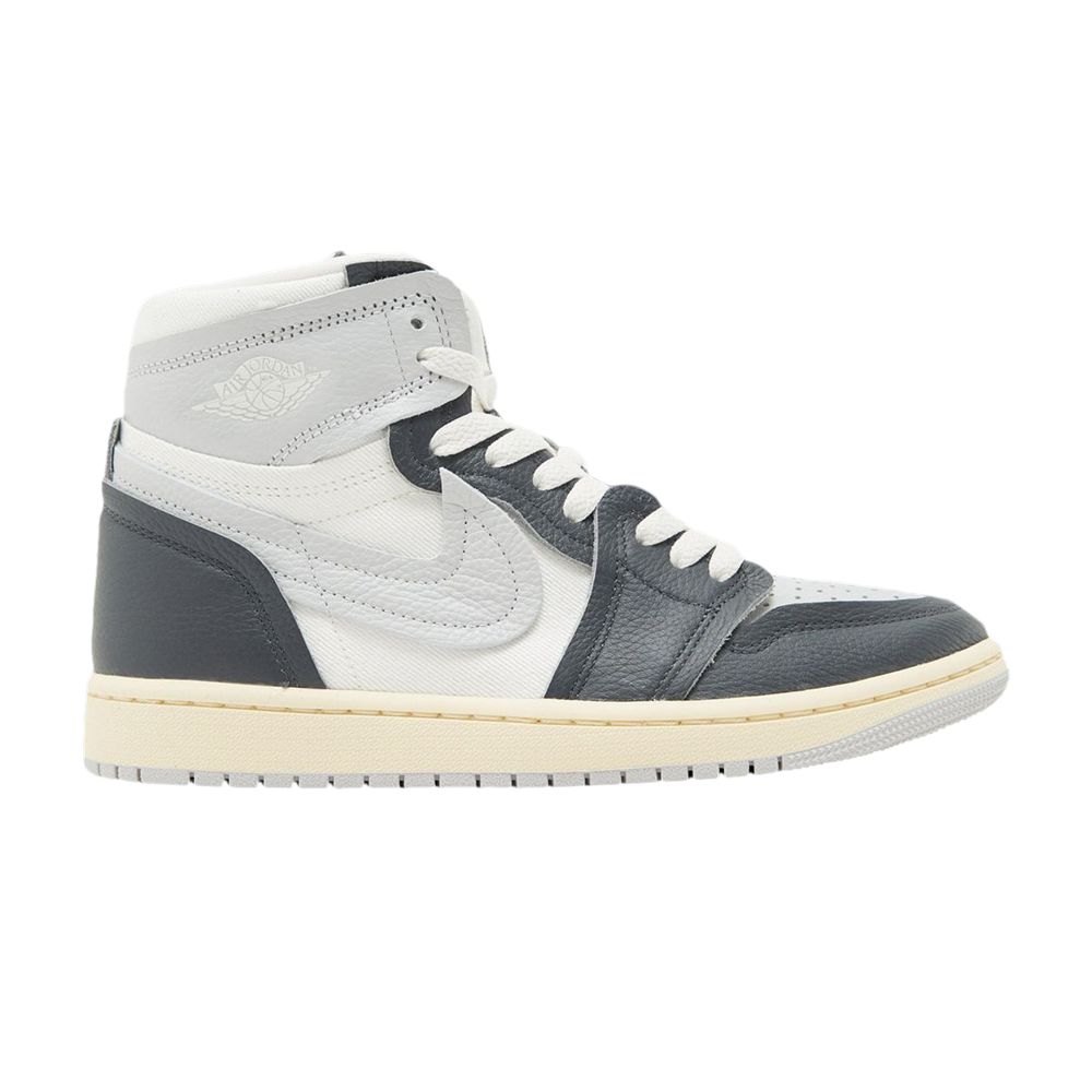 Pre-owned Air Jordan Wmns 1 High Method Of Make 'anthracite' In Grey