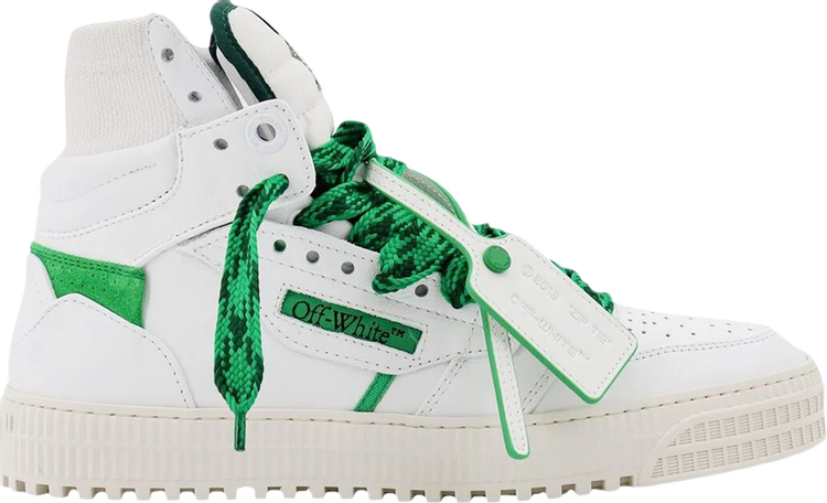 Off-White Off-Court 3.0 High 'White Bright Green'