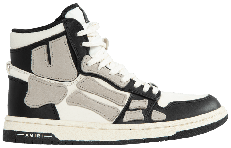 Amiri Wmns Skel Top High Black Alabaster