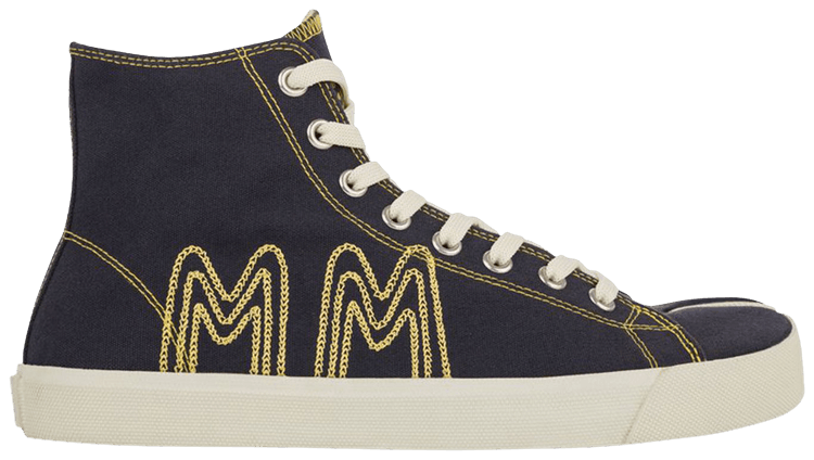 Buy Maison Margiela Tabi High 'MM Embroidered - Dark Blue