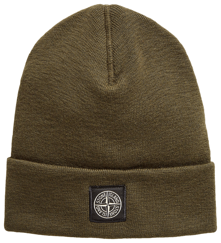 Stone island cap olive store