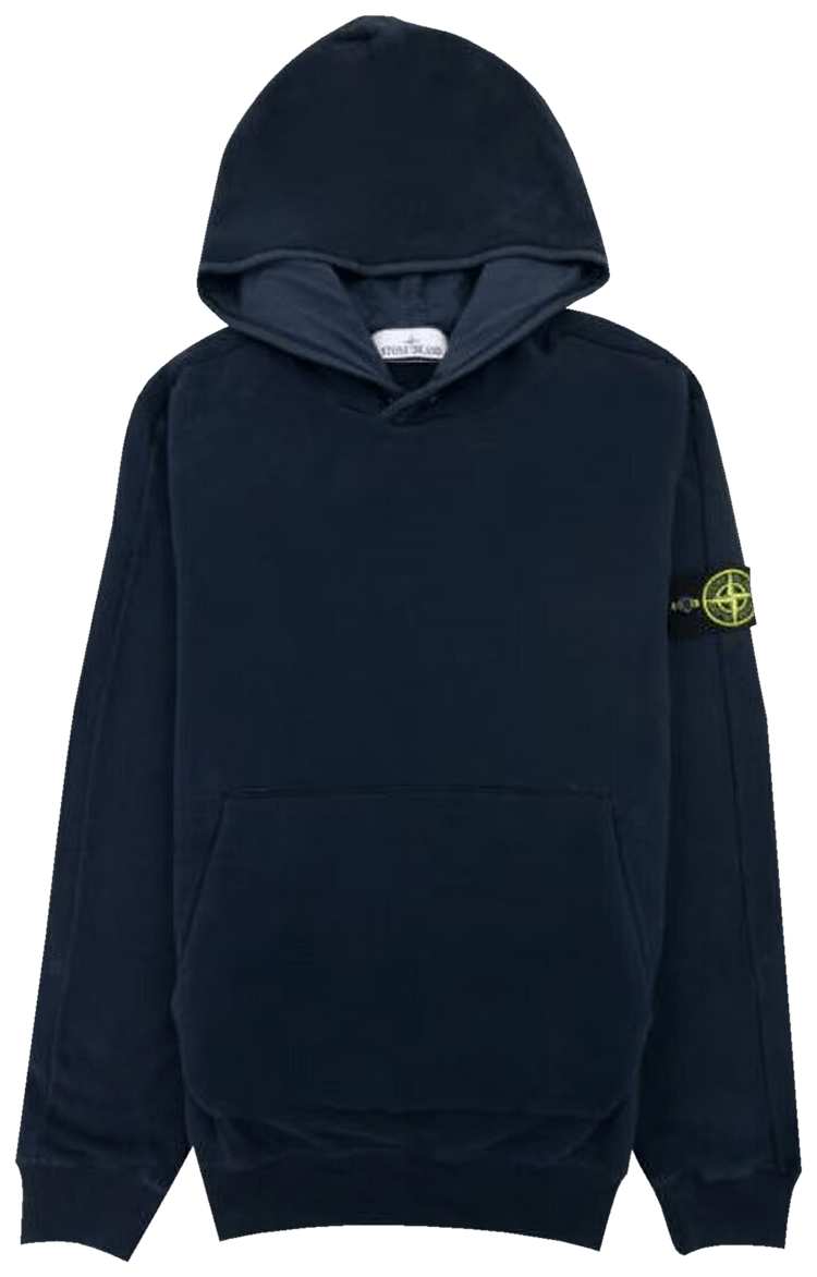 Stone island best sale navy blue hoodie