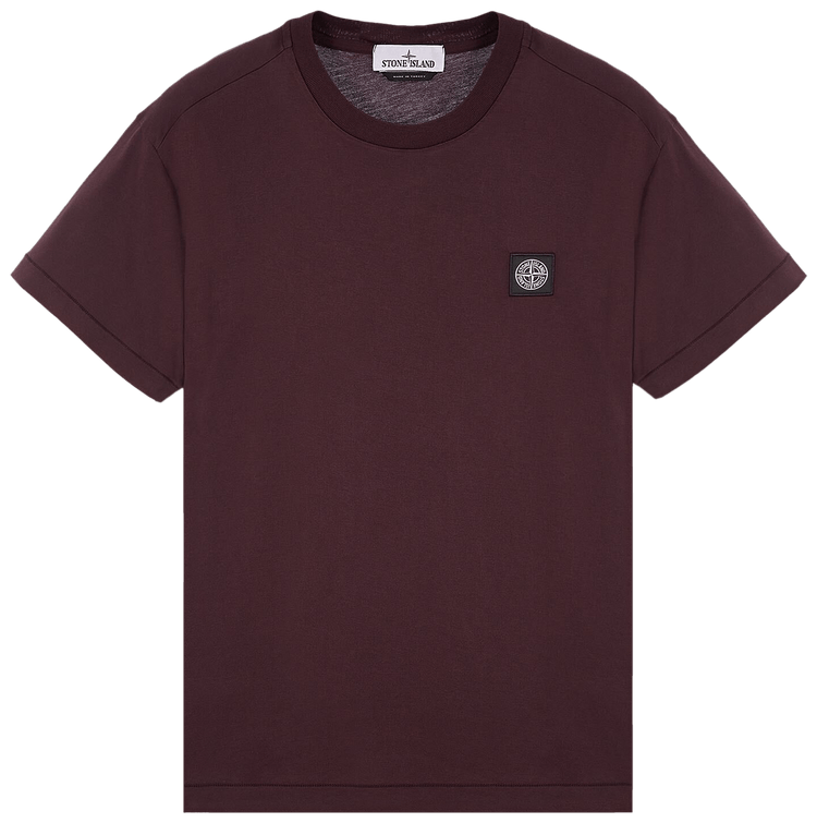Stone island 2024 burgundy t shirt