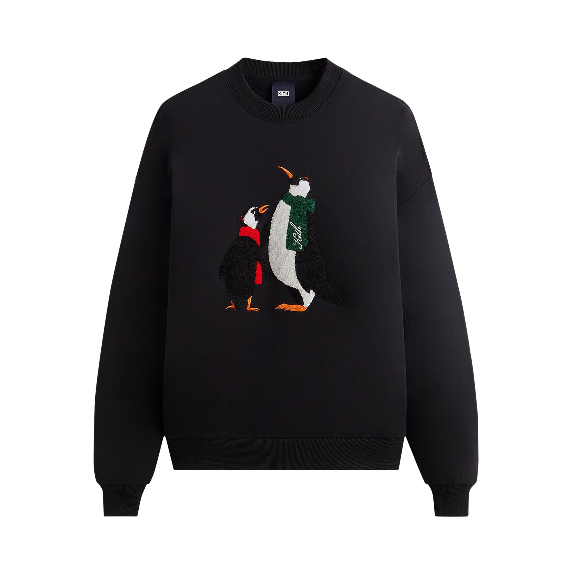 Pre-owned Kith Penguin Nelson Crewneck 'black' | Men's Size Xl