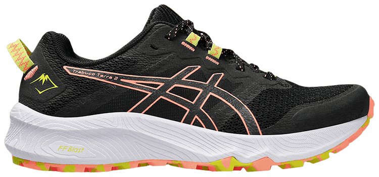 Asics Wmns Trabuco Terra 2 Black Sun Coral