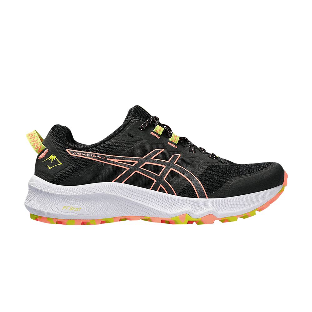 Pre-owned Asics Wmns Trabuco Terra 2 'black Sun Coral'