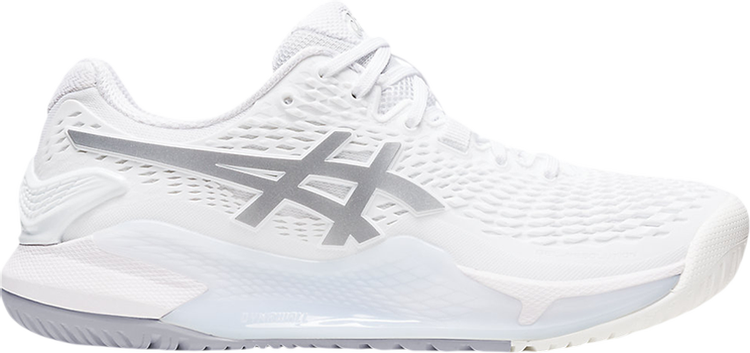 Wmns Gel Resolution 9 Wide 'White Pure Silver'