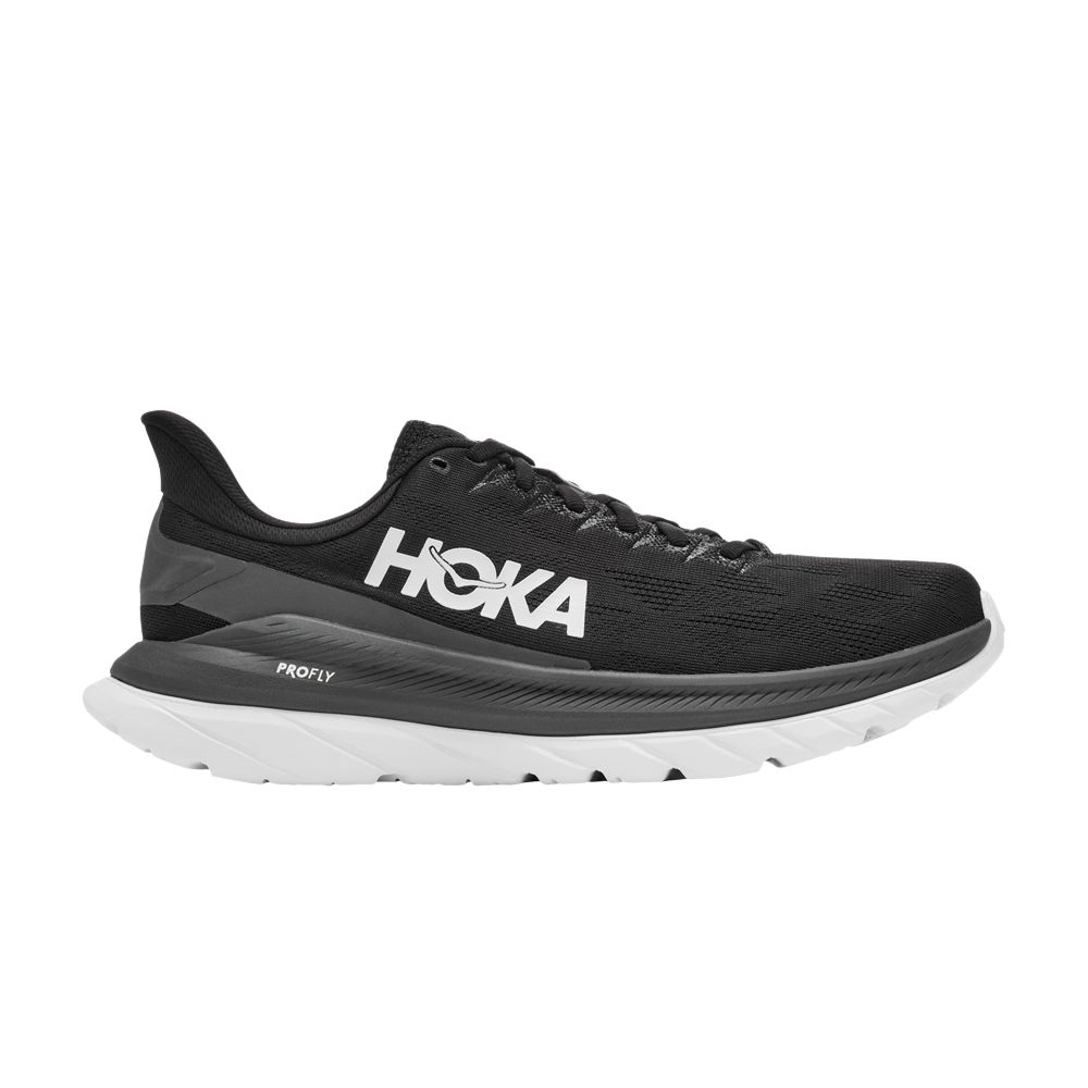 Pre-owned Hoka Wmns Mach 4 'black Dark Shadow'