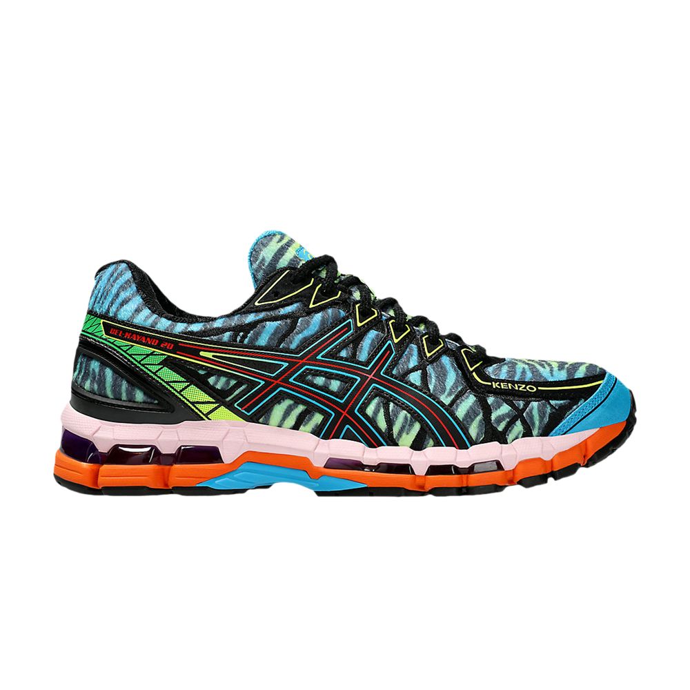 ASICS Kenzo x Gel Kayano 20 'Cyan Zebra' | Blue | Men's Size 10.5