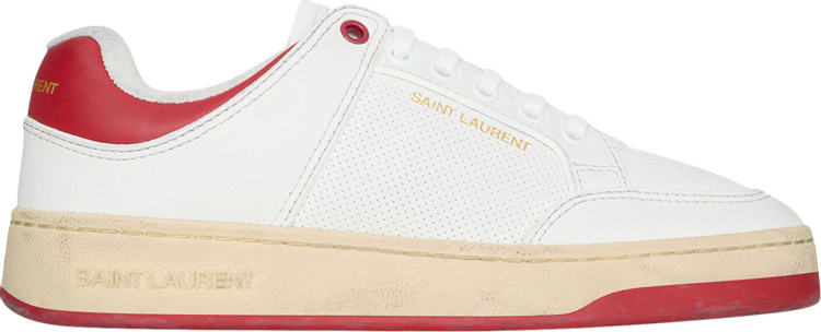 Saint Laurent SL-61 Low 'White Vintage Red'
