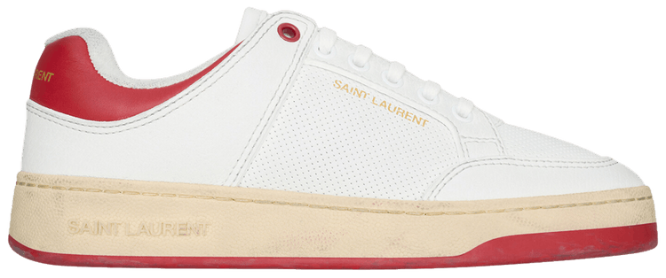 Saint Laurent SL-61 Low 'White Vintage Red'