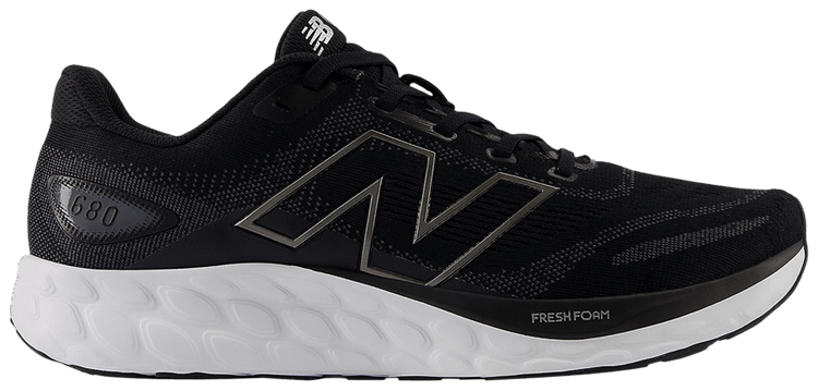Fresh Foam 680v8 2E Wide Black Magnet