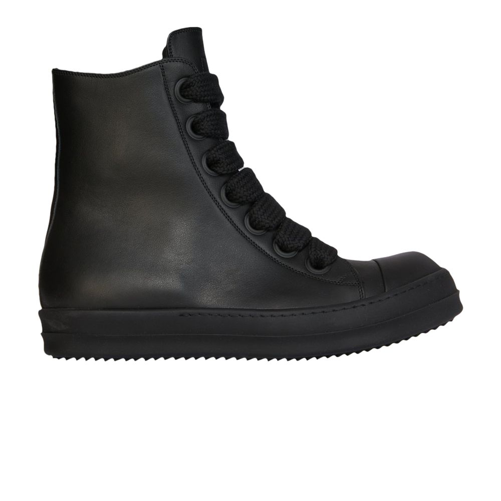 Pre-owned Rick Owens Lido Jumbo Laced Sneaker 'black' | Men's Size 40