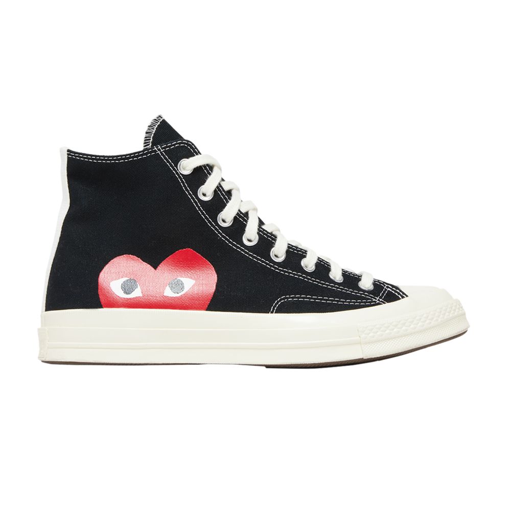 Converse Comme des Garçons Play x Chuck 70 High 'Black' 2015 | Men's Size 4