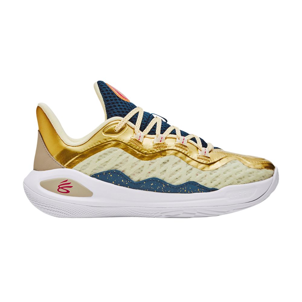 Pre-owned Curry Brand Curry Flow 11 Gs 'champions Mindset' | Blue | Kid's Size 6