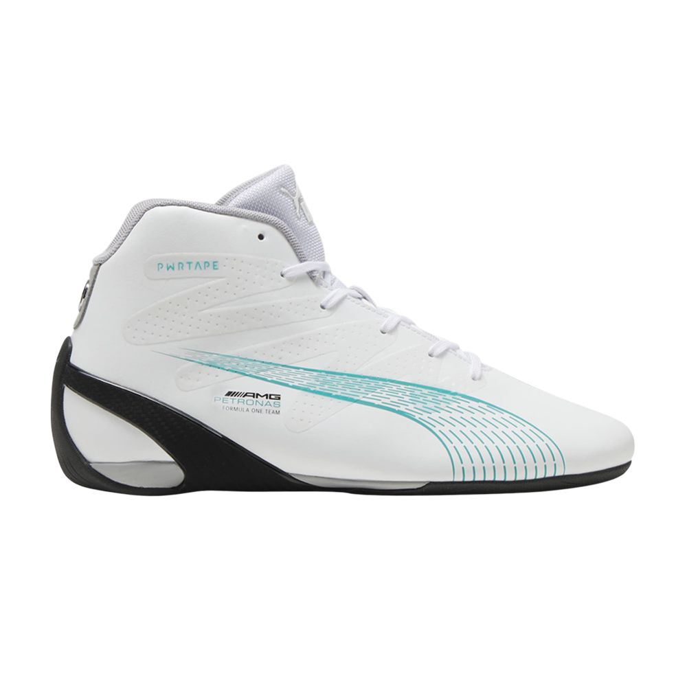 Puma Mercedes-AMG Petronas F1 x Carbon Cat Mid 'White Sheen Green' | Men's Size 9