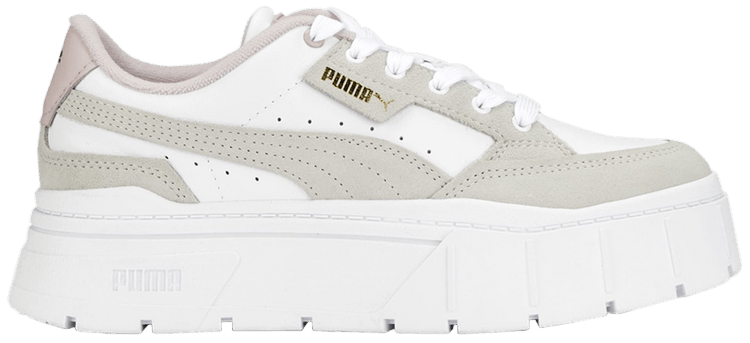 Puma Wmns Mayze Stack Terry   White Chalk Pink