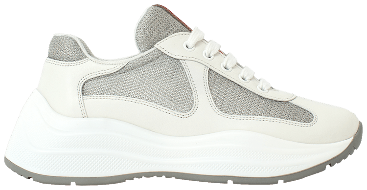 Prada Wmns Americas Cup White Smooth Leather