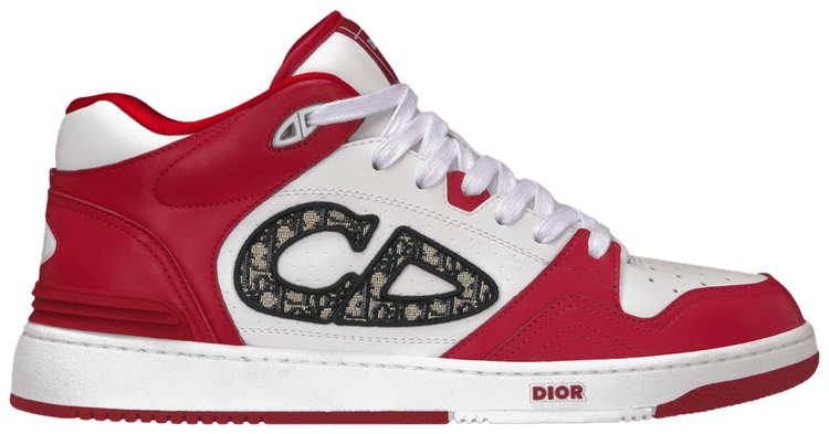 Dior ディオール B57 ミッドトップ スニーカー レッド Buy Dior B57 Mid 'Dior Oblique - Red' - 3SH141ZXU H306 | GOAT