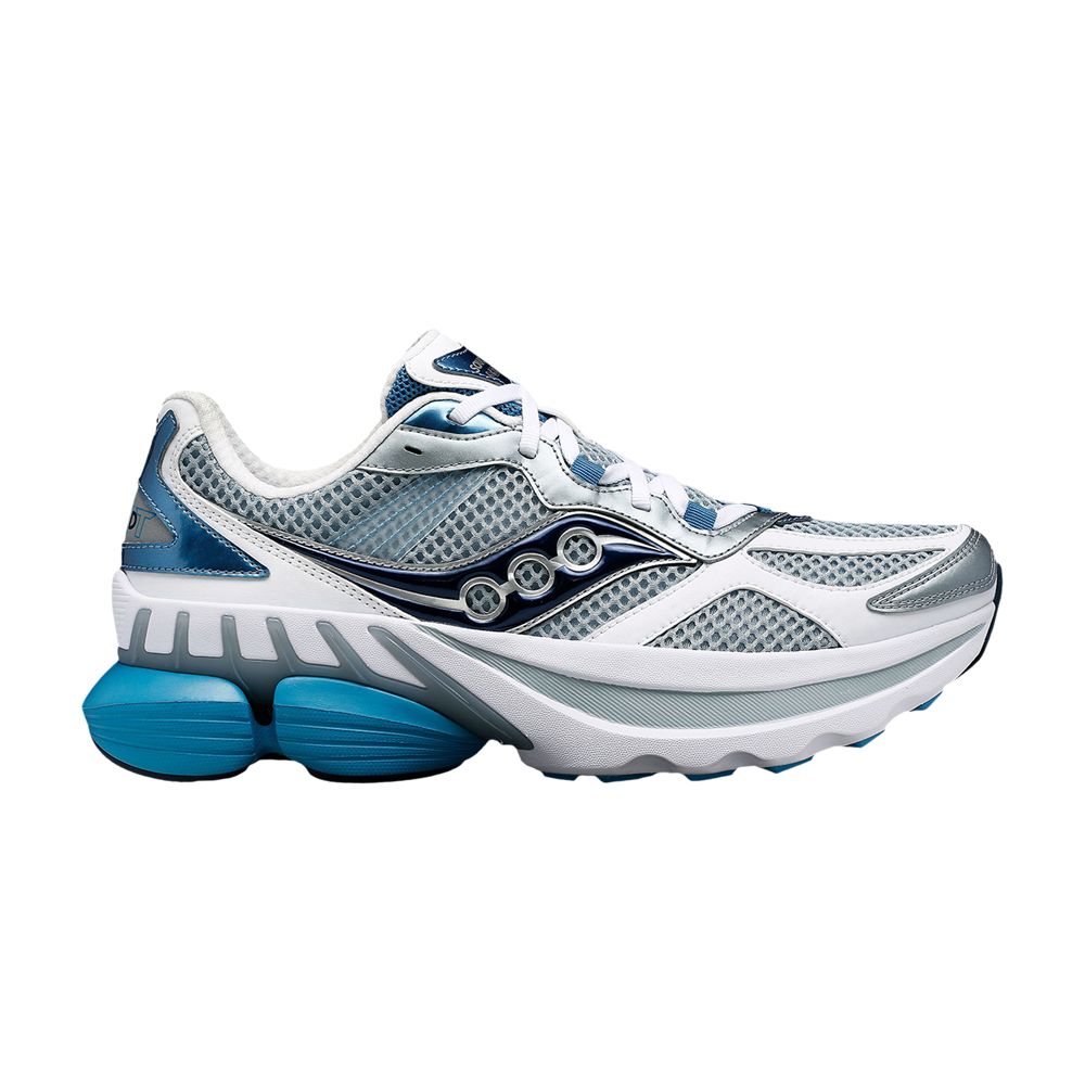 Click to view more detailed imagery on our partner's website Pre-owned Saucony Grid Nxt 'white Light Blue'