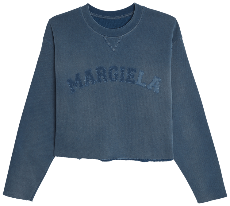 Faded blue sweatshirt on sale