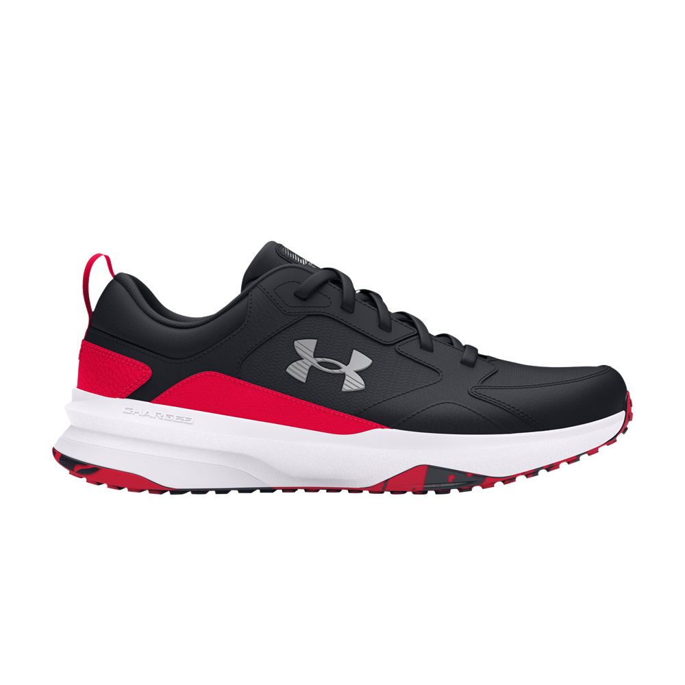 Pre-owned Under Armour Charged Edge 4e Wide 'black Red'