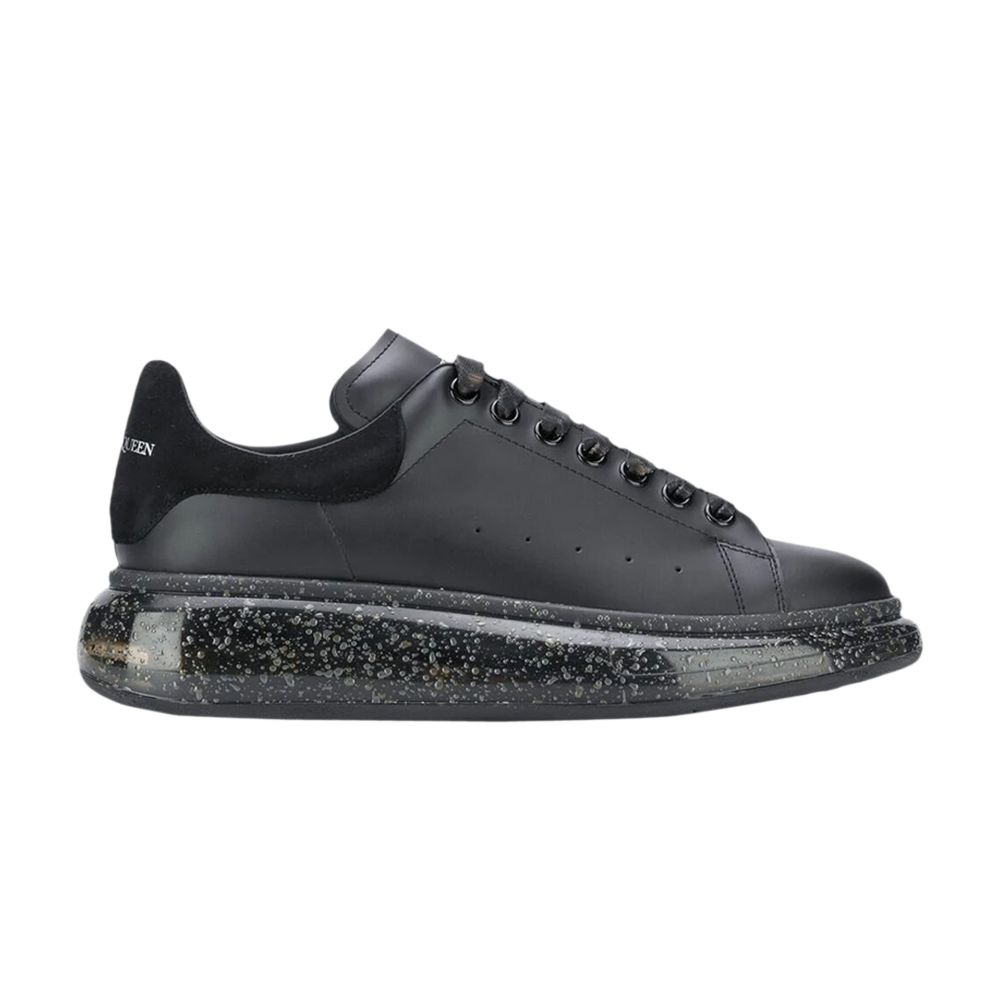 Pre-owned Alexander Mcqueen Wmns Oversized Sneaker 'clear Sole - Black Grey Speckled' | Wome