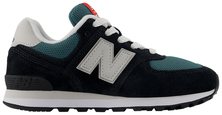 New Balance 574 Little Kid Black New Spruce