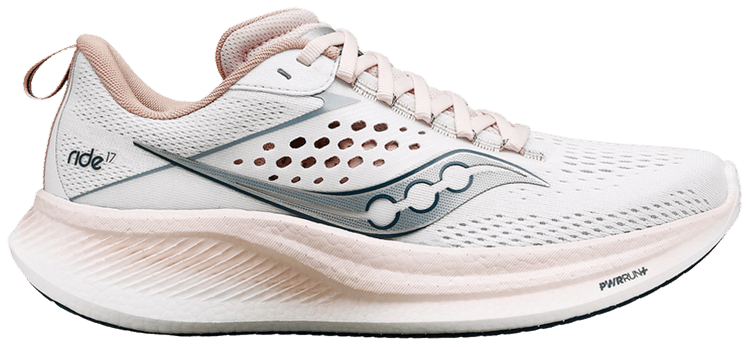 Saucony Wmns Ride 17 White Lotus