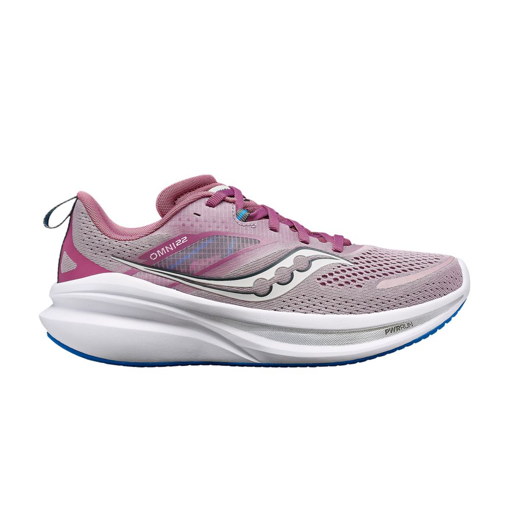 Pre-owned Saucony Wmns Omni 22 'orchid Cobalt' In Purple