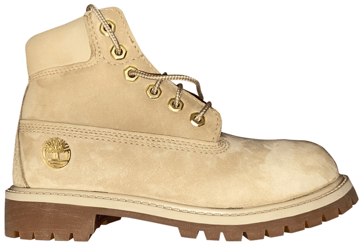 Timberland 6 Inch Premium Youth Light Beige