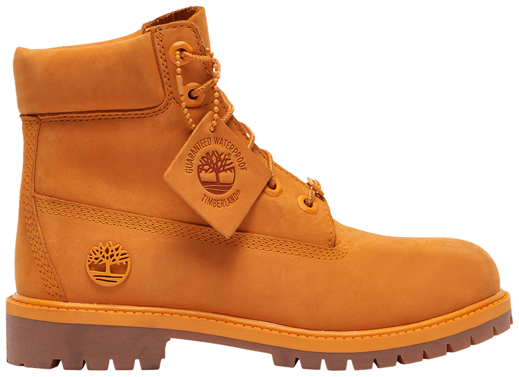 Timberland 6 Inch Premium Boot Junior Orange