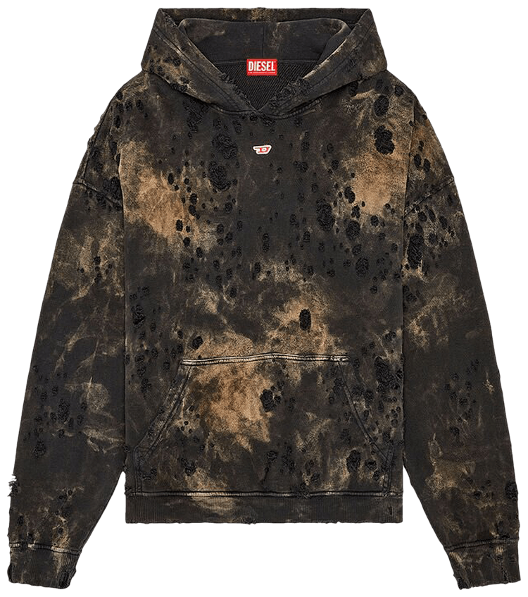 Distressed hoodie clearance