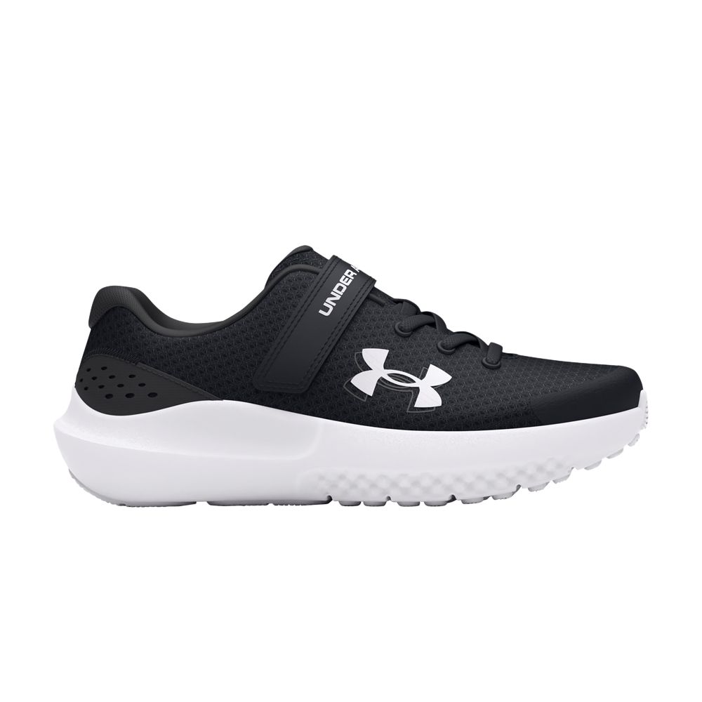 Pre-owned Under Armour Surge 4 Ps 'black White' | Grey | Kid's Size 11