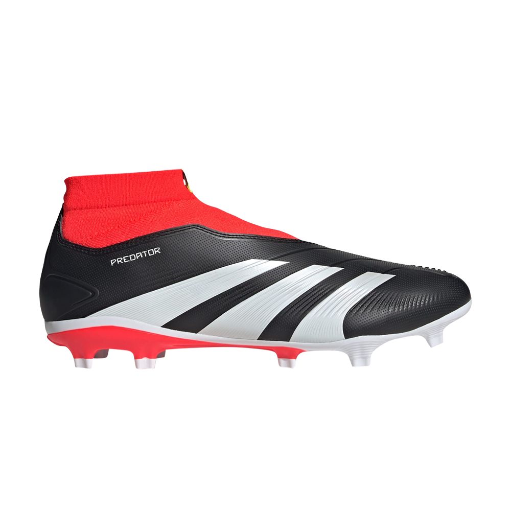 adidas Predator 24 League Laceless FG 'Solar Energy Pack' | Black | Men's Size 5.5
