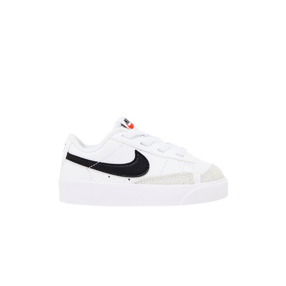 Pre-owned Nike Blazer Low '77 Td 'white Black' | Infant Size 10